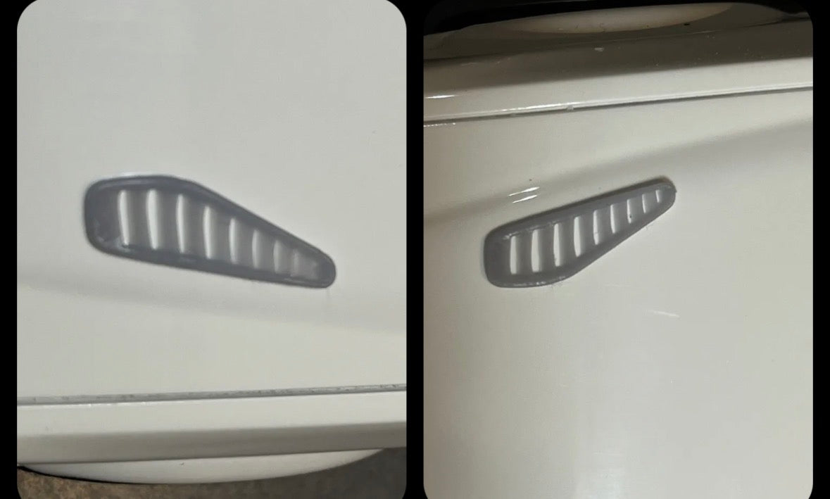 Ford fiesta RS turbo bonnet vents