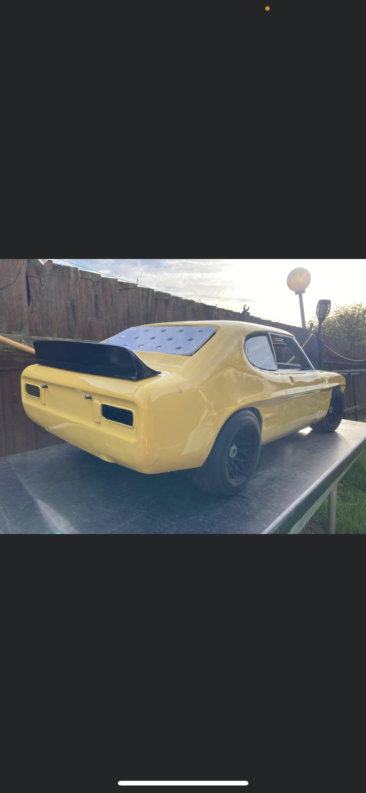 Ford Mk1 Capri shell body