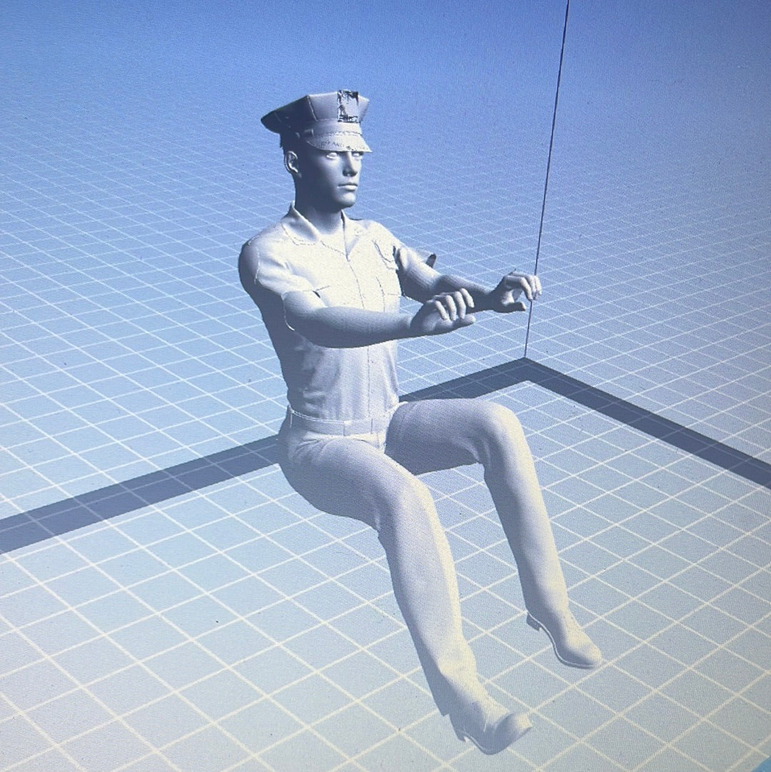 Police Man driver Figure (Copy)