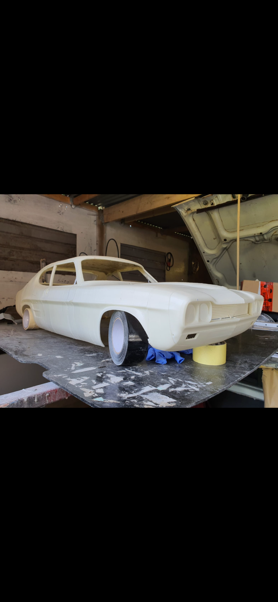 Ford Mk1 Capri shell body
