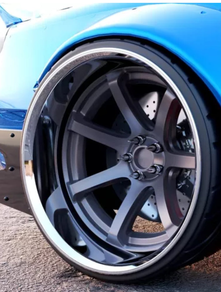 Gem R 7 spoke deep dish wheels