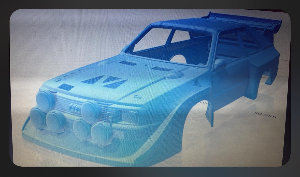 AUDI S1 body shell