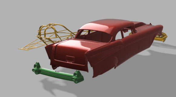 chevy 57 body shell