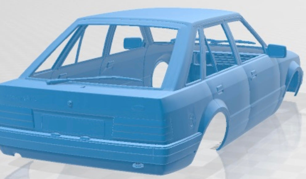 Ford Escort Mk3 4 5 door shell body