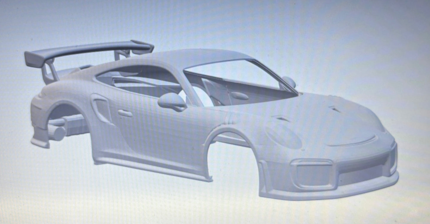 Porshe 911 997 body shell