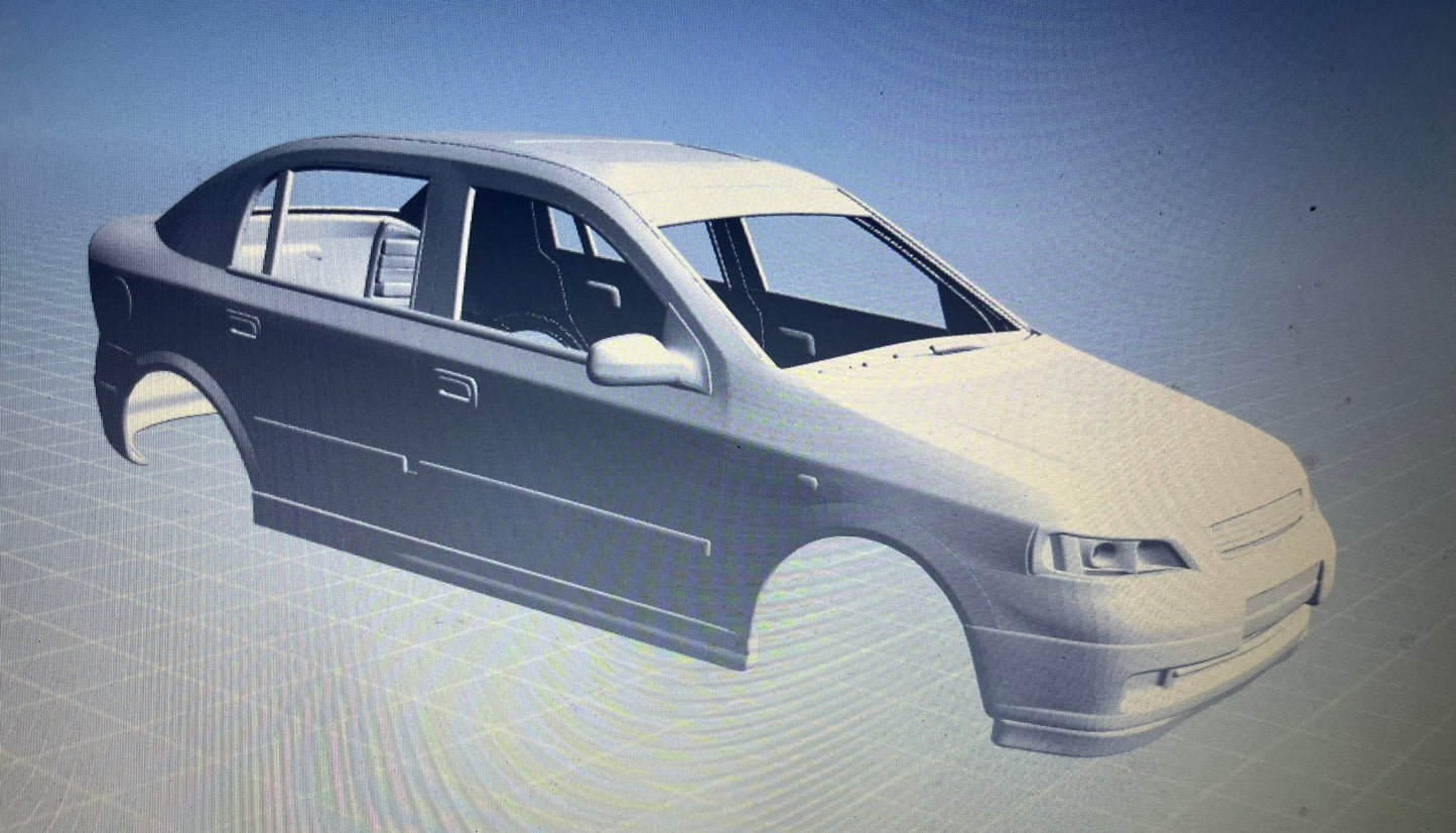 Vauxhall Astra mk4 body shell