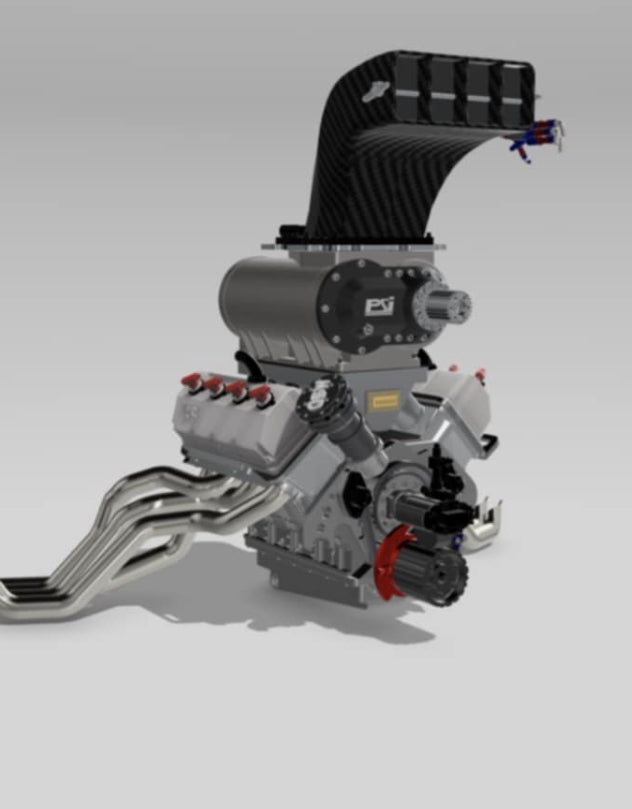 PSI blown Hemi Outlaw gen 2 drag engine