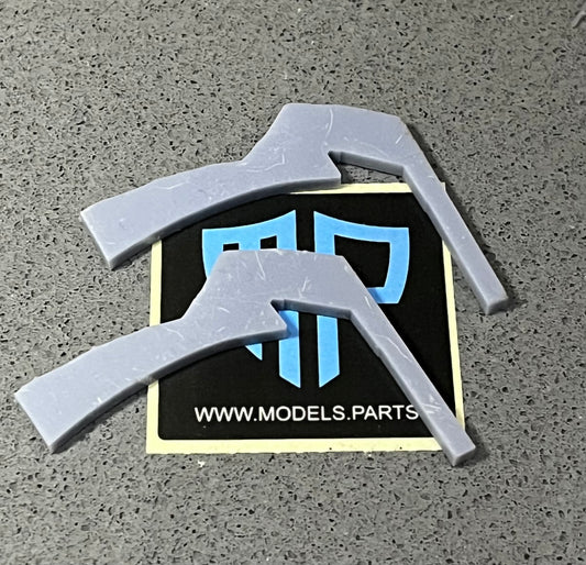 Lamborghini DDE Huracan tyre slayer Sadistic Ironwerks rear spoiler struts pair