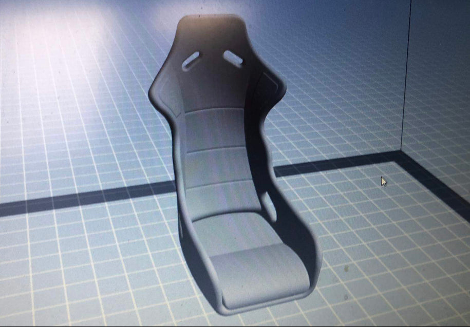Bucket pair of seats