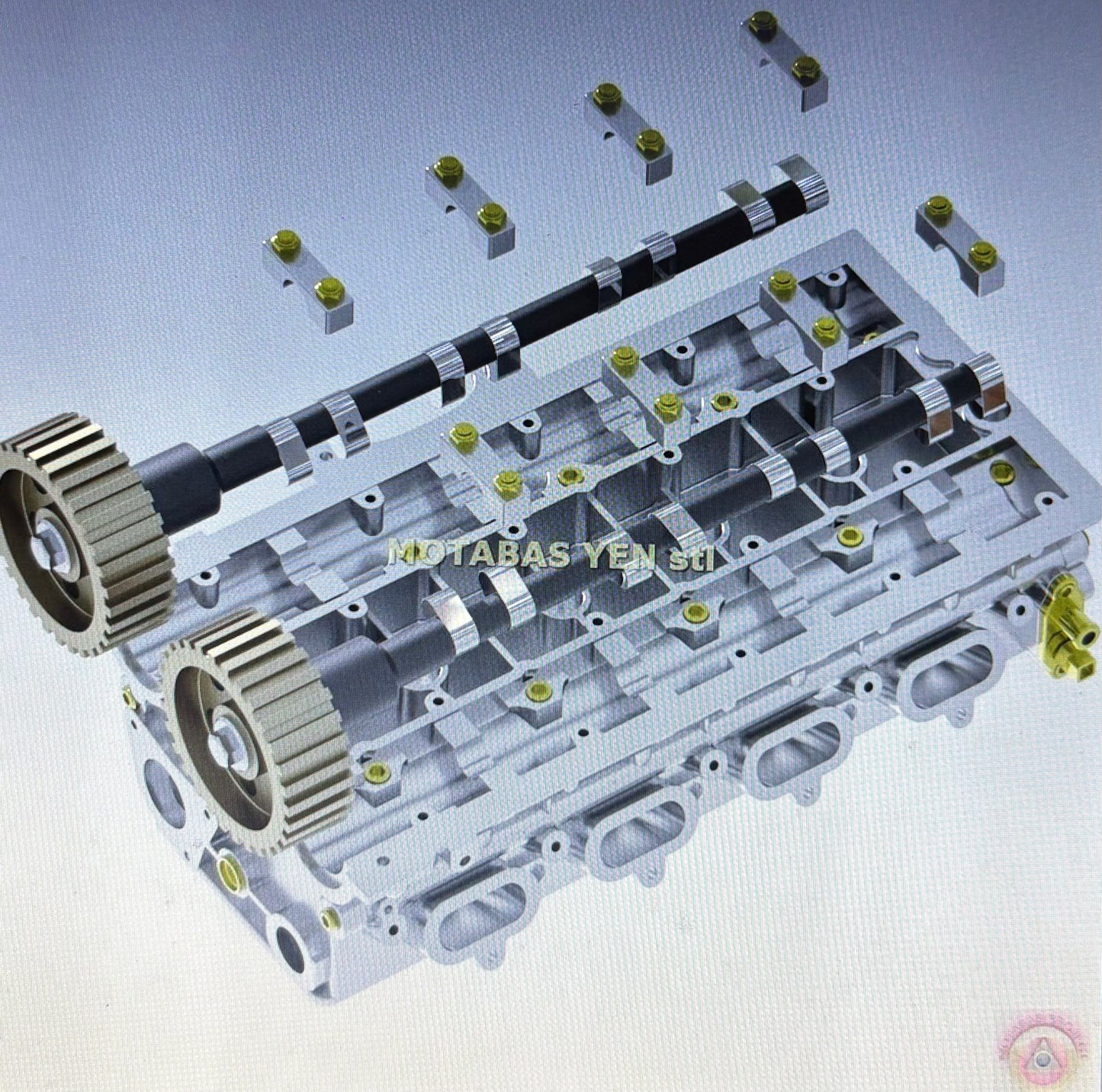 FORD RS COSWORTH hi res cylinder head