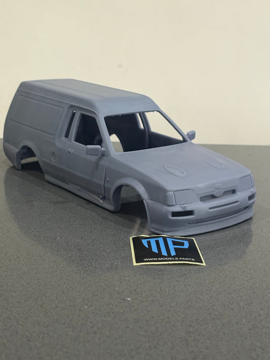 Ford Mk4 Escort Illusion Van with mk5 cosworth bumpers shell body