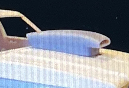 Drag pro mod bonnet hood vent scoop