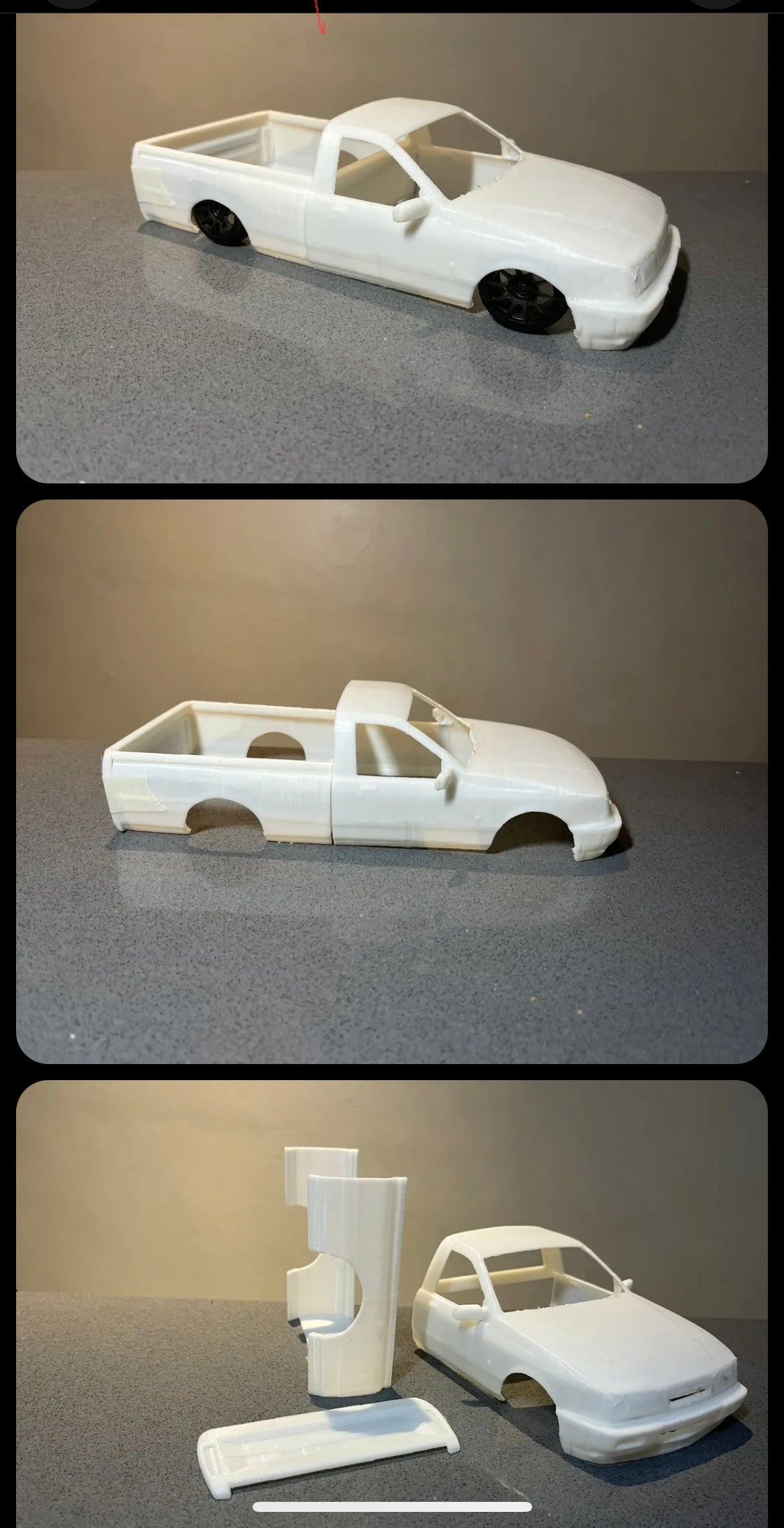 Ford Sierra P100 shell body