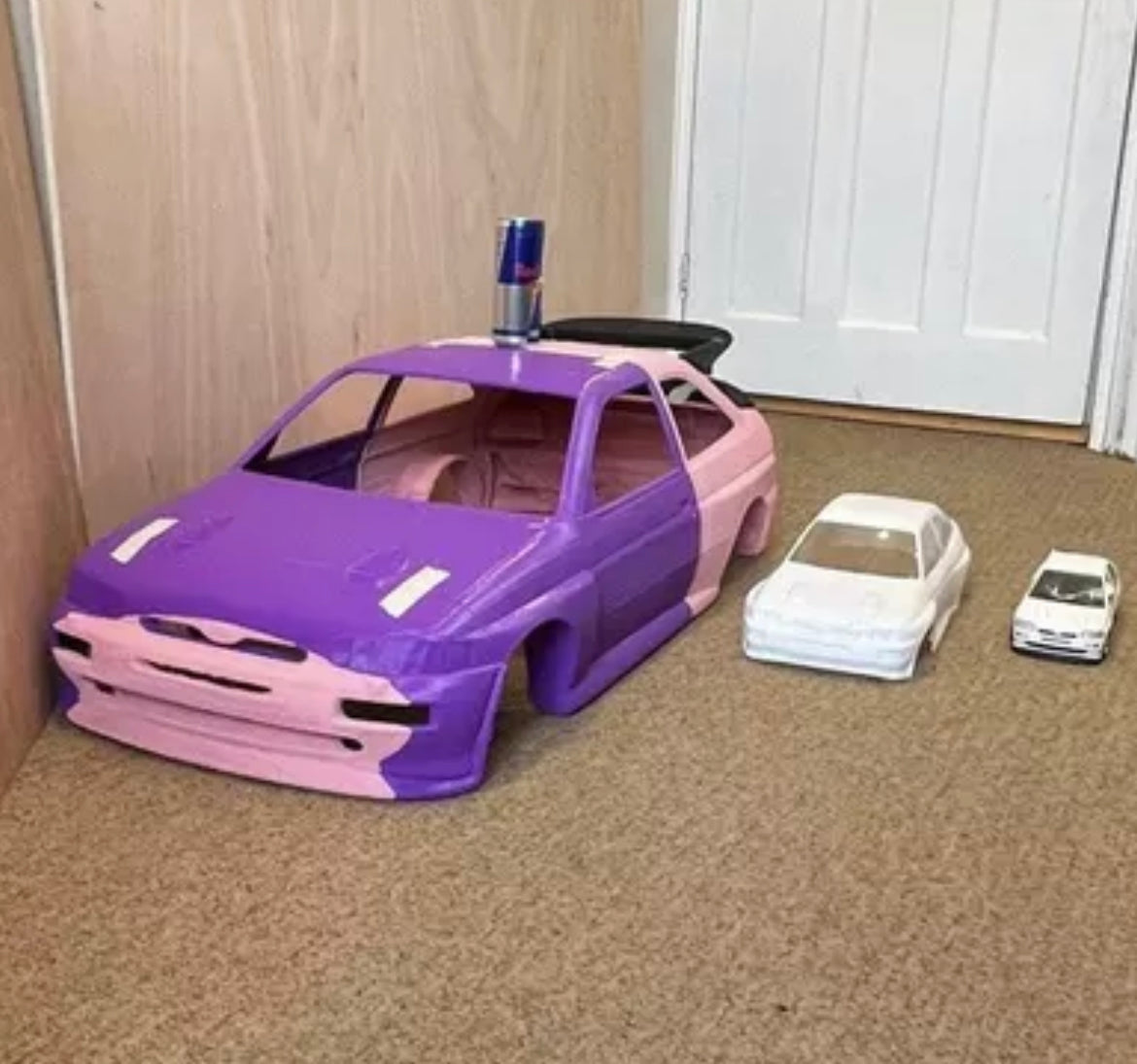Ford Escort cosworth MCD XR5 Rally Cross shell body – models parts