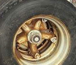 Dayton 5 spoke truck Wheels