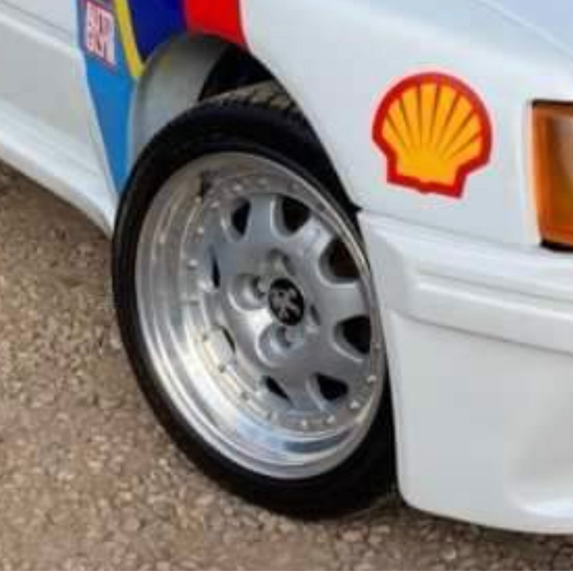 Peugeot 205 gti dimmer split rim wheels