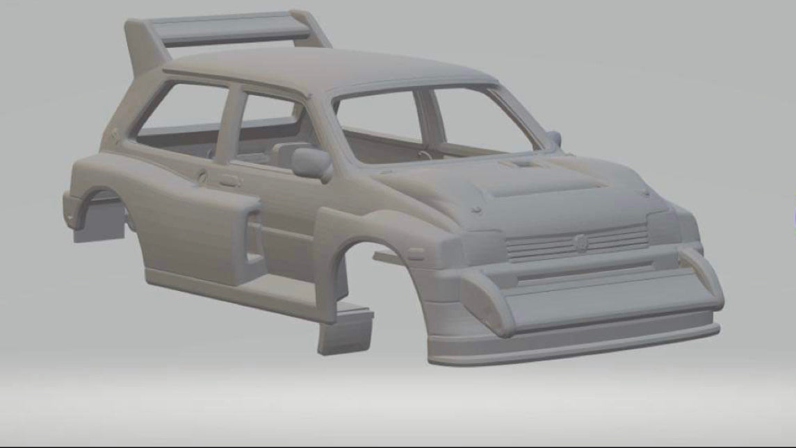 Austin metro 6R4 rally shell body – models parts