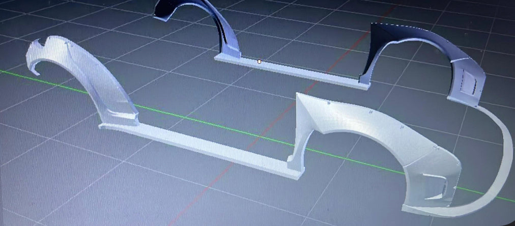 Subaru Rocket bunny body kit – models parts
