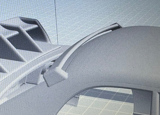 Subaru Impreza 2006 roof spoiler