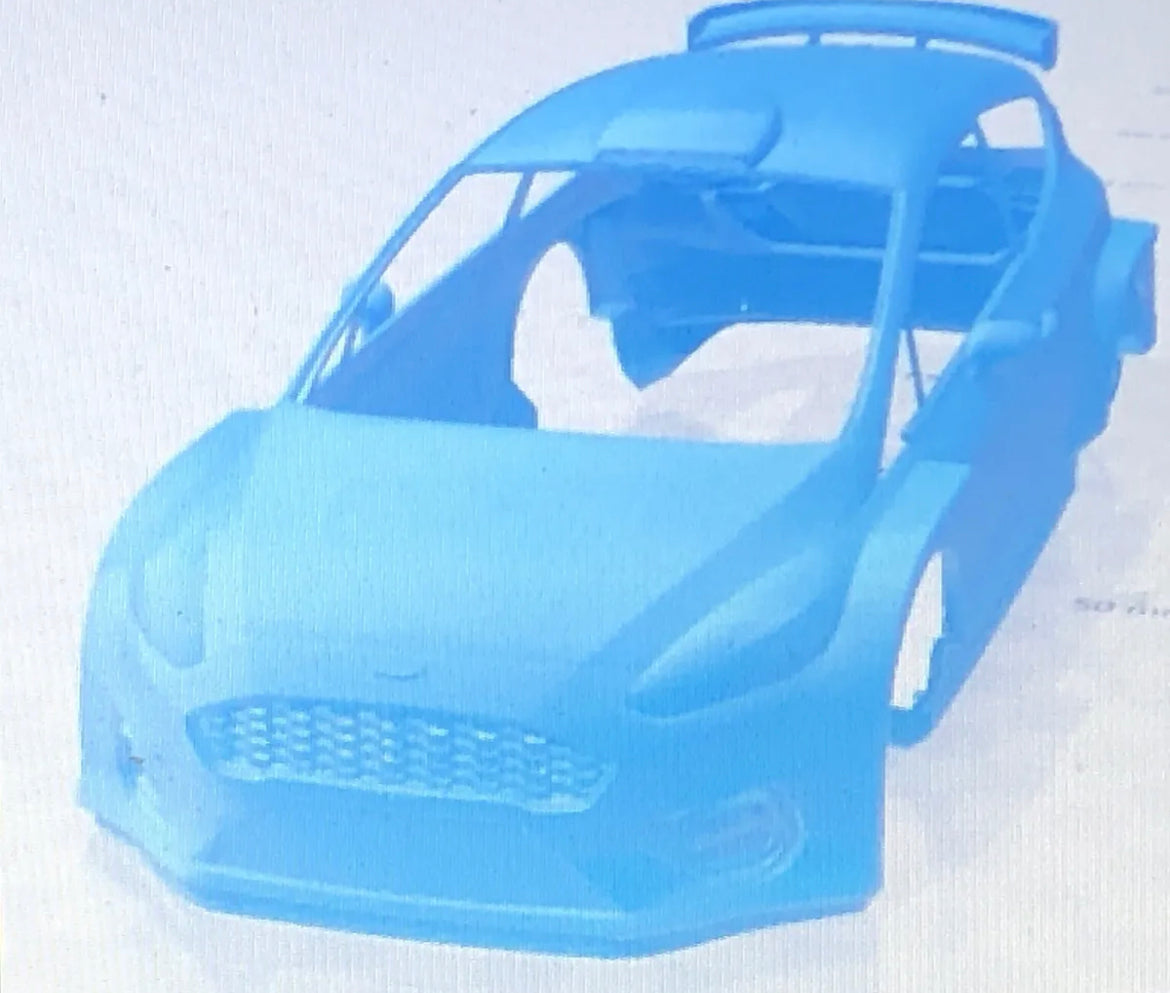 Ford Fiesta Rally shell body