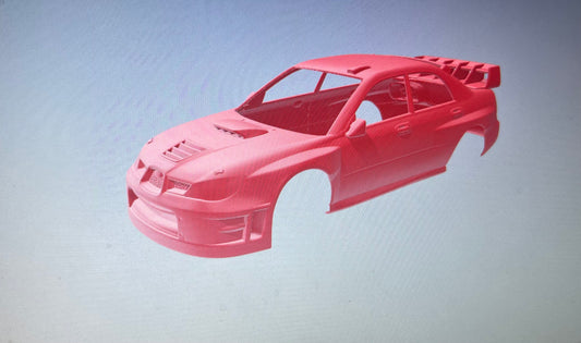 Subaru Impreza STI 2006 body shell