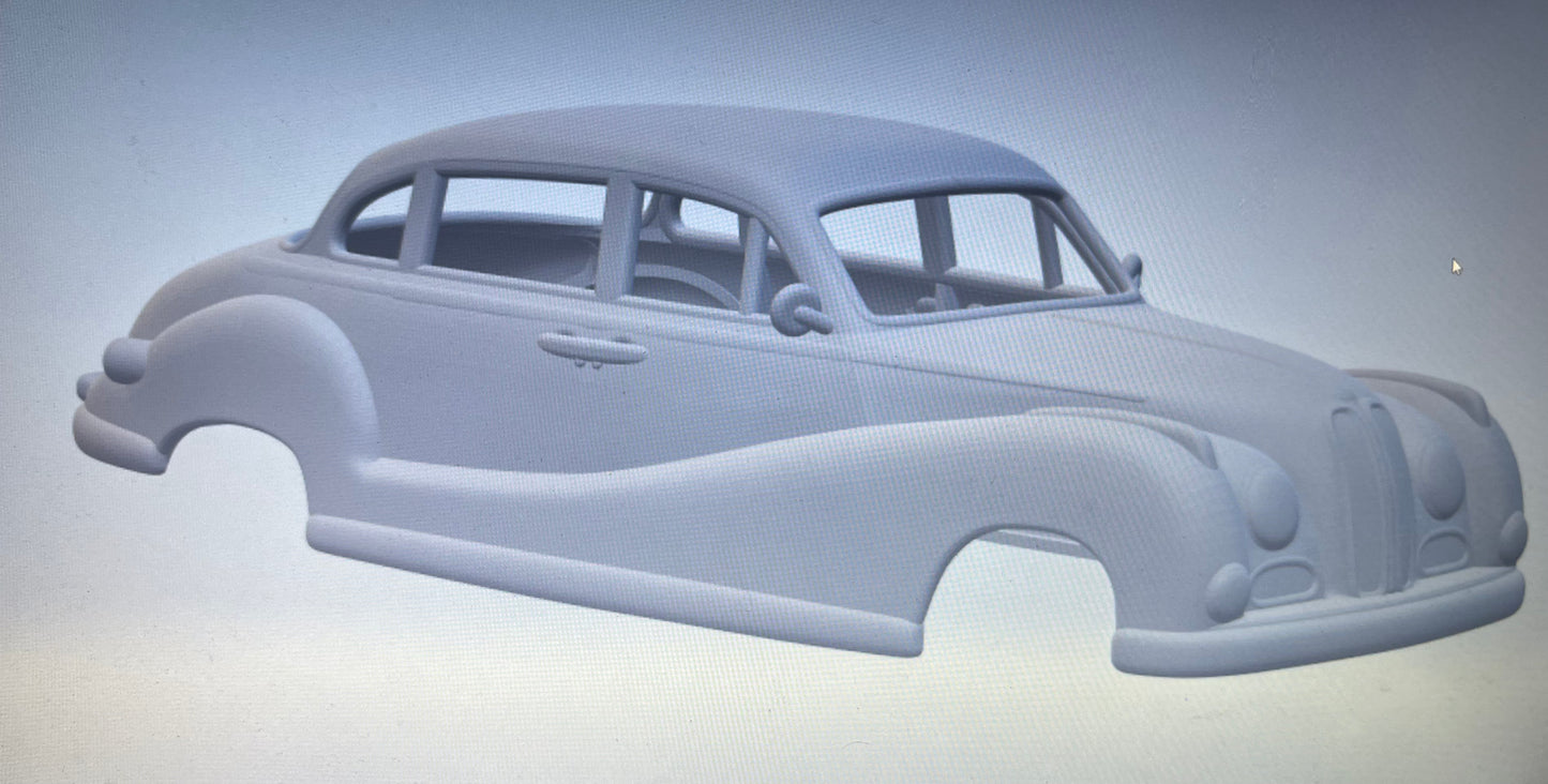 BMW 501 shell body