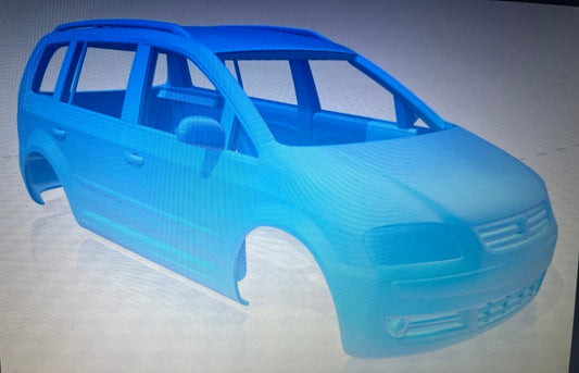 VW touran shell body