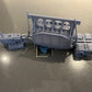 Car crusher lorry back
