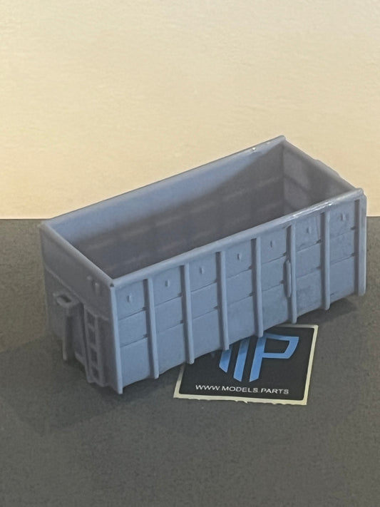 Roll on roll off box loader