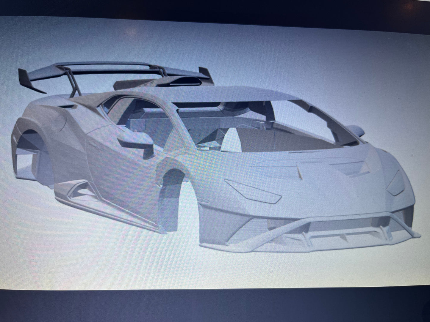 Lamborghini Huracan STO 2021 shell body