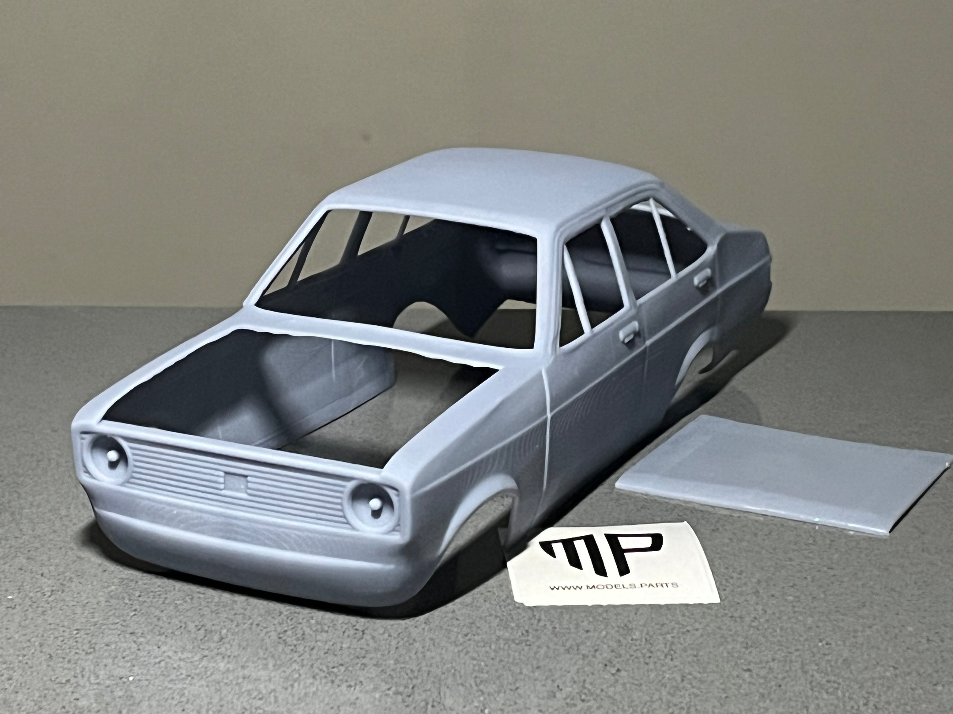 Ford Escort Mk2 4 door shell body – models parts