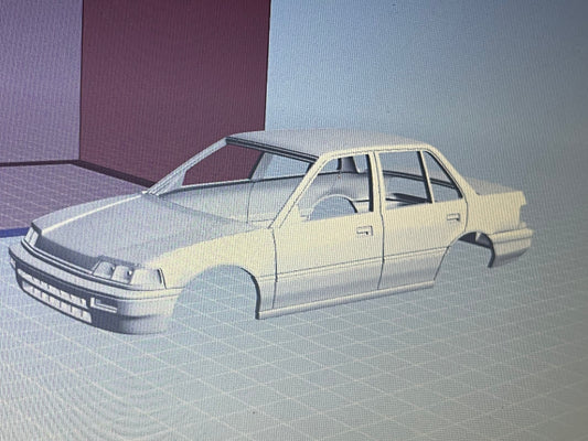 Honda Civic 1991 body shell