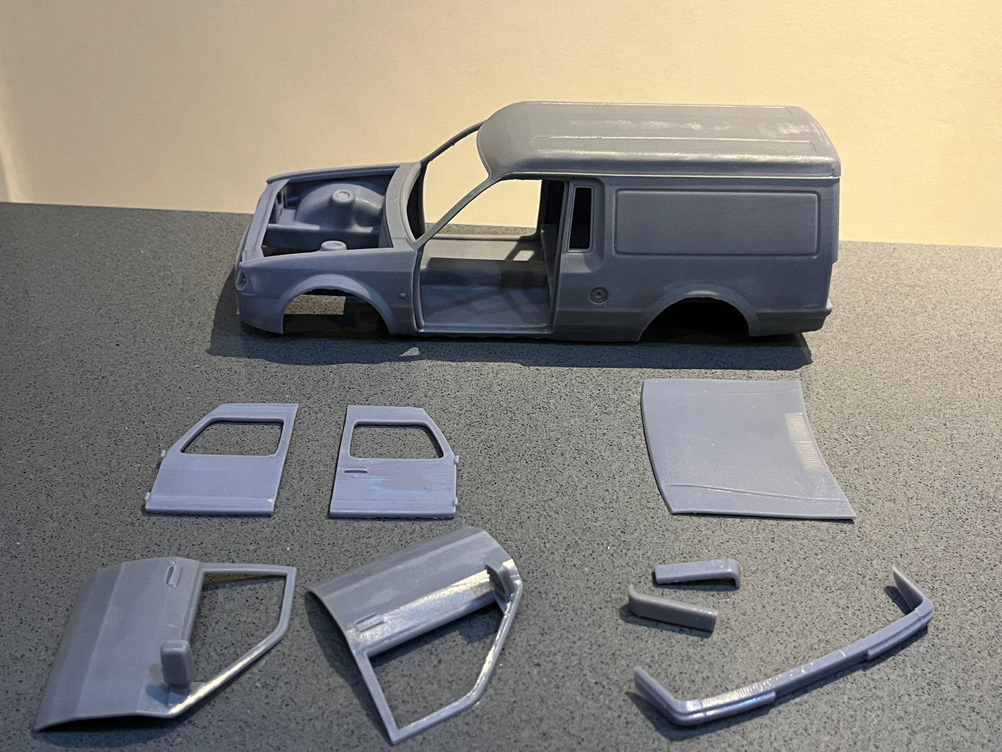 Ford Mk3 Escort Van no chassis shell body