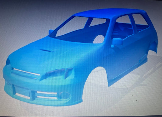 Toyota Starlet new style shell body